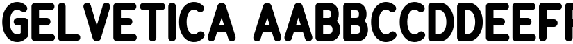 Gelvetica font download