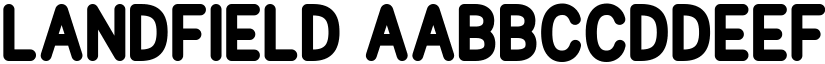 Landfield font
