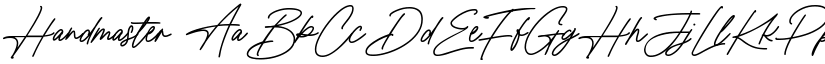 Handmaster font download