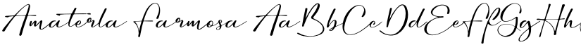 Amaterla Farmosa font download