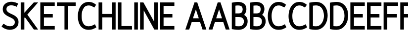 Sketchline font download
