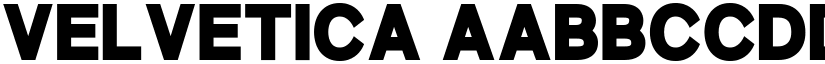 Velvetica font download