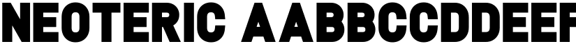 Neoteric font download