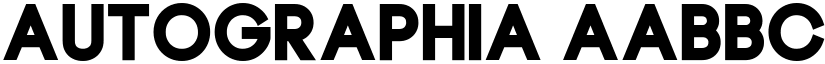 Autographia font download