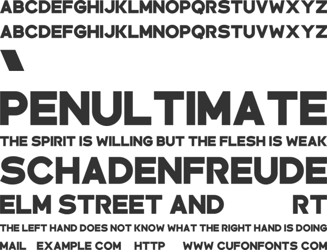 Inkflow font preview
