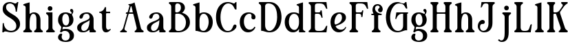 Shigat font download