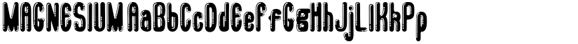 MAGNESIUM font download