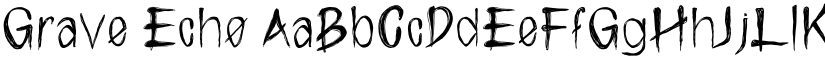 Grave Echo font download