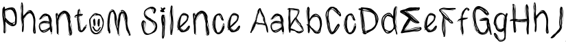 Phantom Silence font download