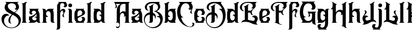 Slanfield font download