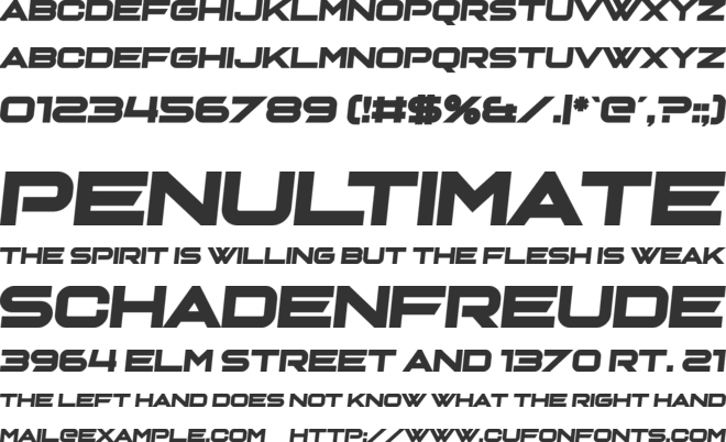 Retimoa font preview