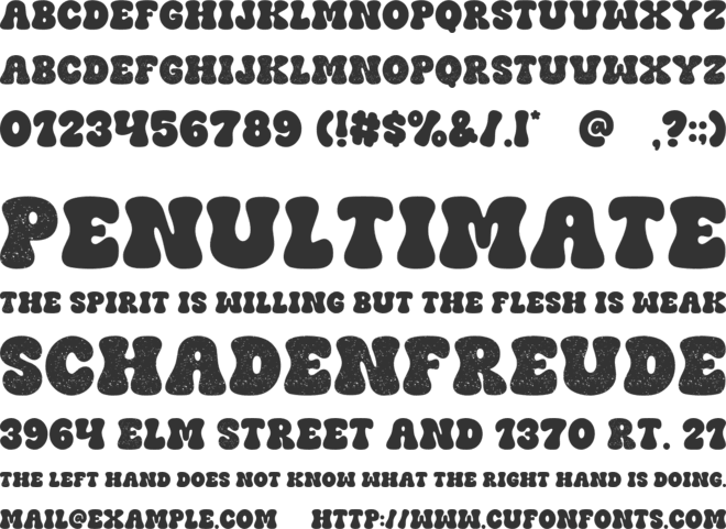More font preview