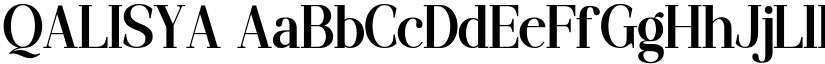 QALISYA font download