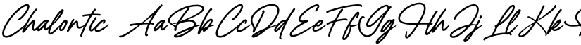Chalontic font download