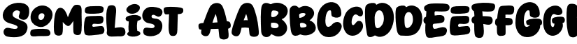 Somelist font download