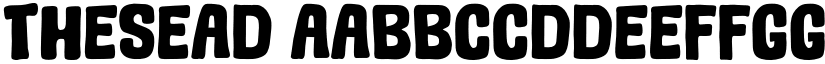 Thesead font download