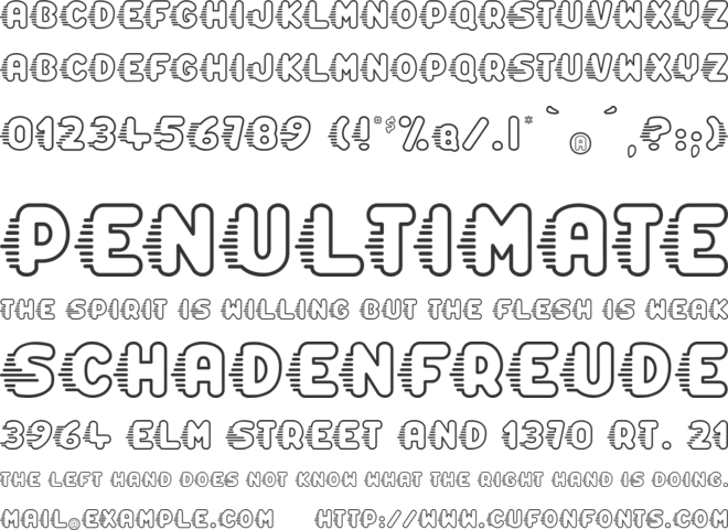 fast shoes_PersonalUseOnly font preview