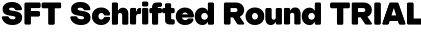 SFT Schrifted Round TRIAL font