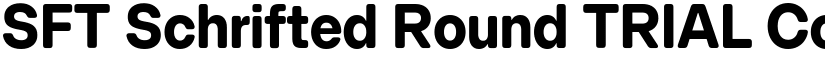 SFT Schrifted Round TRIAL Comp font