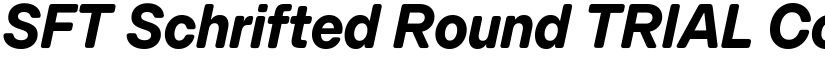 SFT Schrifted Round TRIAL Comp font