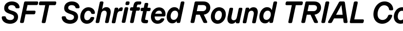 SFT Schrifted Round TRIAL Comp font