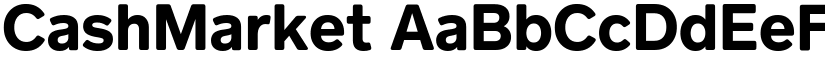 CashMarket font download