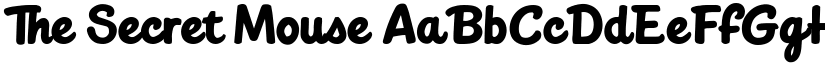 The Secret Mouse font download