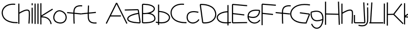 Chillkoft font download