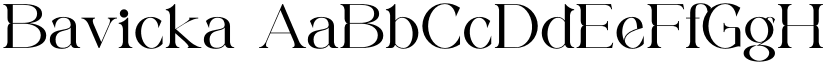 Bavicka font download