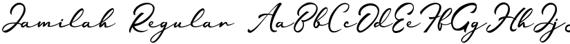Jamilah Regular font