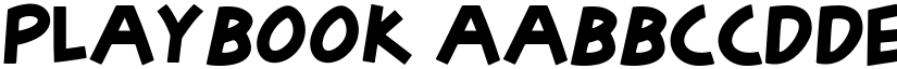 Playbook font download