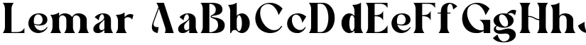 Lemar font download