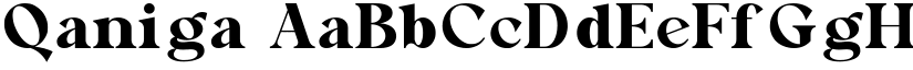 Qaniga font download