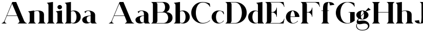 Anliba font download