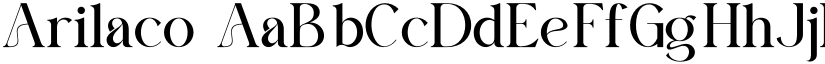 Arilaco font download