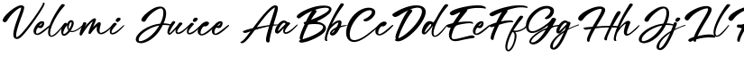 Velomi Juice font download