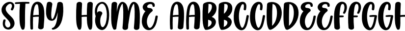 Stay Home font download