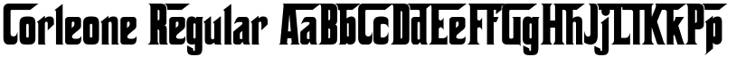 Corleone Regular font