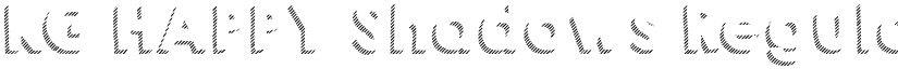 KG HAPPY Shadows Regular font