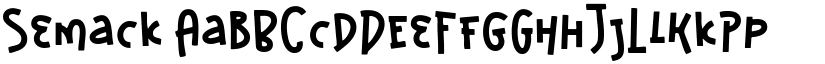 Semack font download