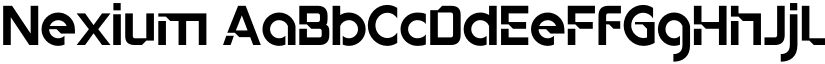 Nexium font download