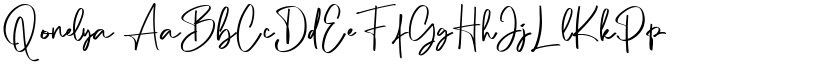 Qonelya font download