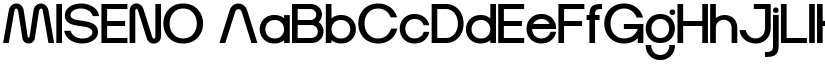 MISENO font download