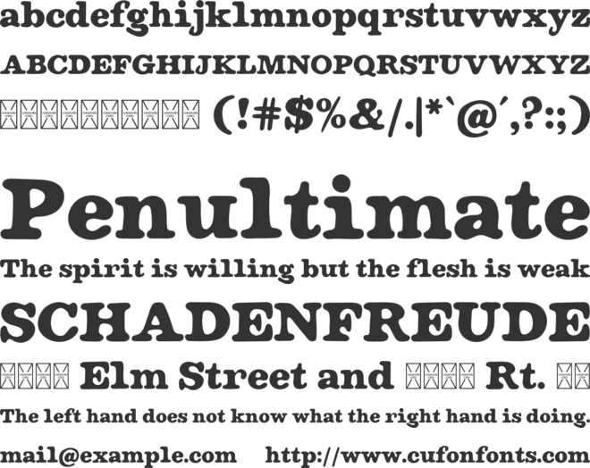 Morielth Onar font preview
