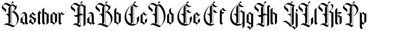 Basthor font download