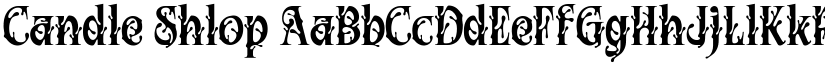 Candle Shlop font download