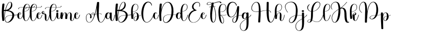 Bettertime font download