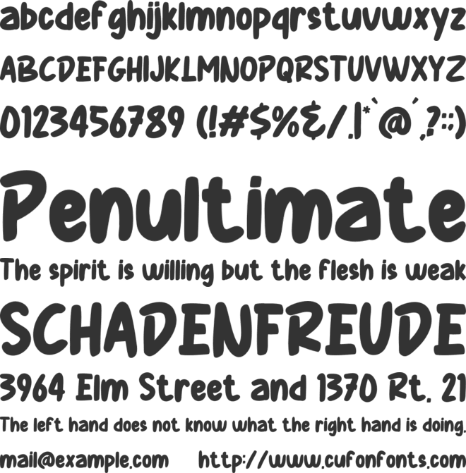 ARHIVELO font preview