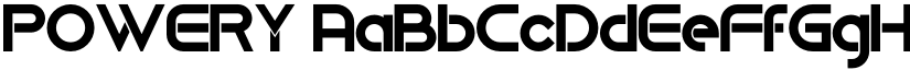POWERY font download