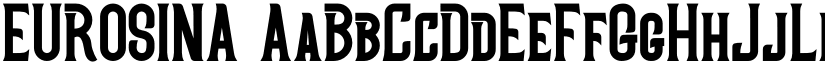 EUROSINA font download